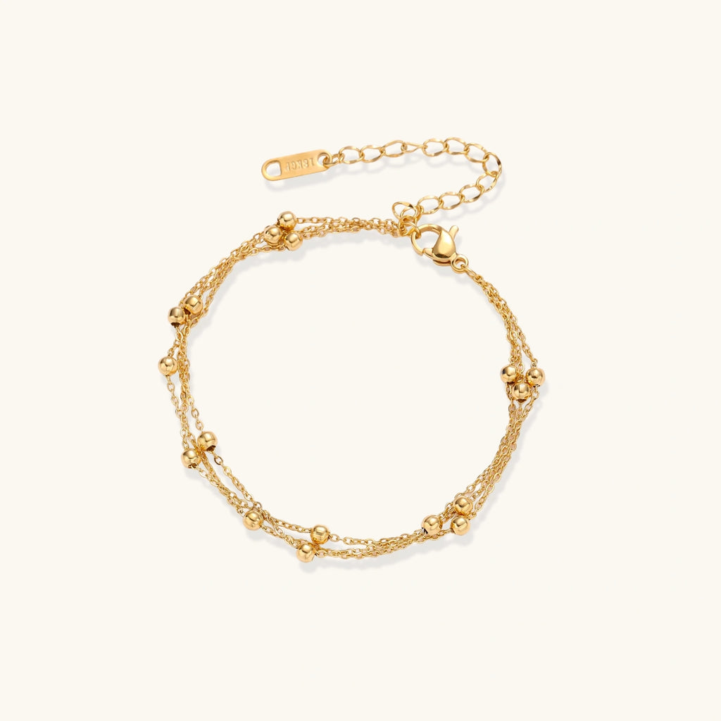 Pulseira Órbita Dourada