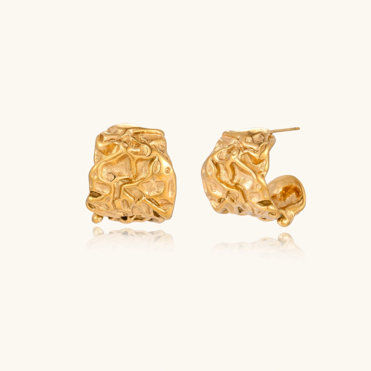 Argolas de Ouro Fundido