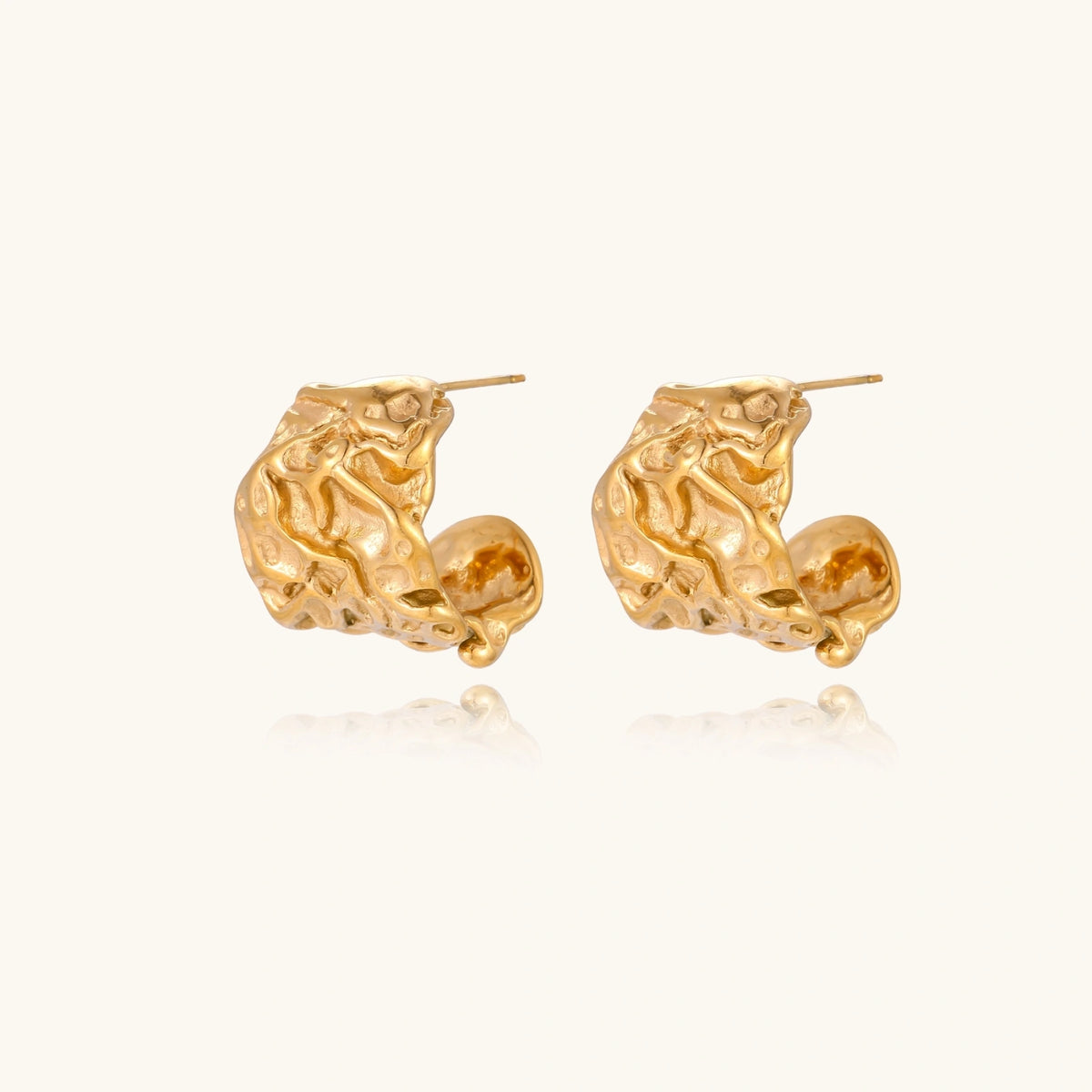 Argolas de Ouro Fundido